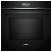 Siemens, Forno Elettrico iQ700 HM776GKB1, 67 Litri, Nero, con Microonde