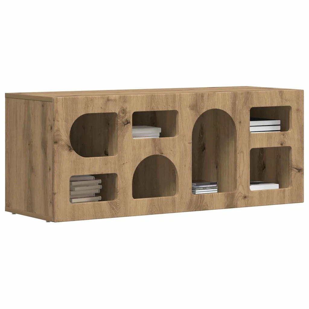 Mobile TV ELST 100 x 35 x 40 cm Rovere artigianale 891273