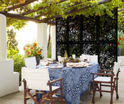 BUTTERFLY - Pannello in PVC traforato - Parasole Misura: 73x148 cm, Colore: nero