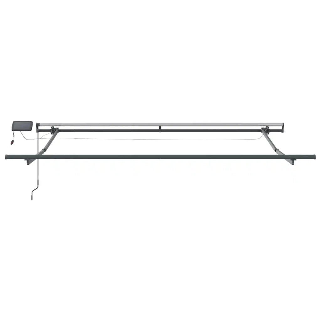 Tenda da Sole | Tenda Retrattile Bianco 350 x 250 cm Tessuto