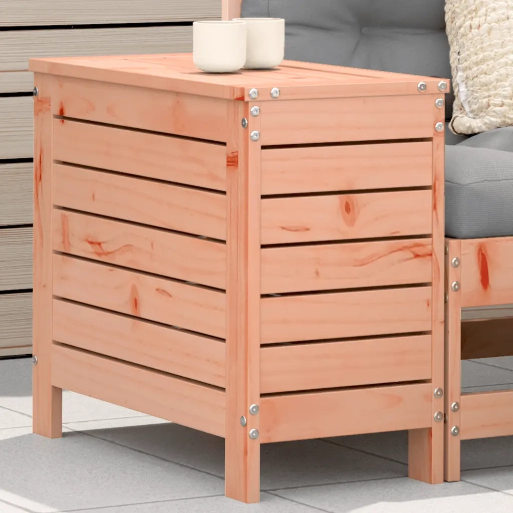 vidaXL Poggiapiedi da Giardino 62x31,5x52 cm Legno Massello di Douglas