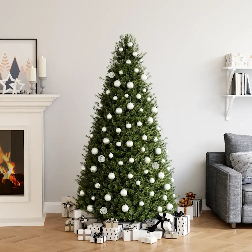 Set Palline di Natale 100 pz Bianco 330082