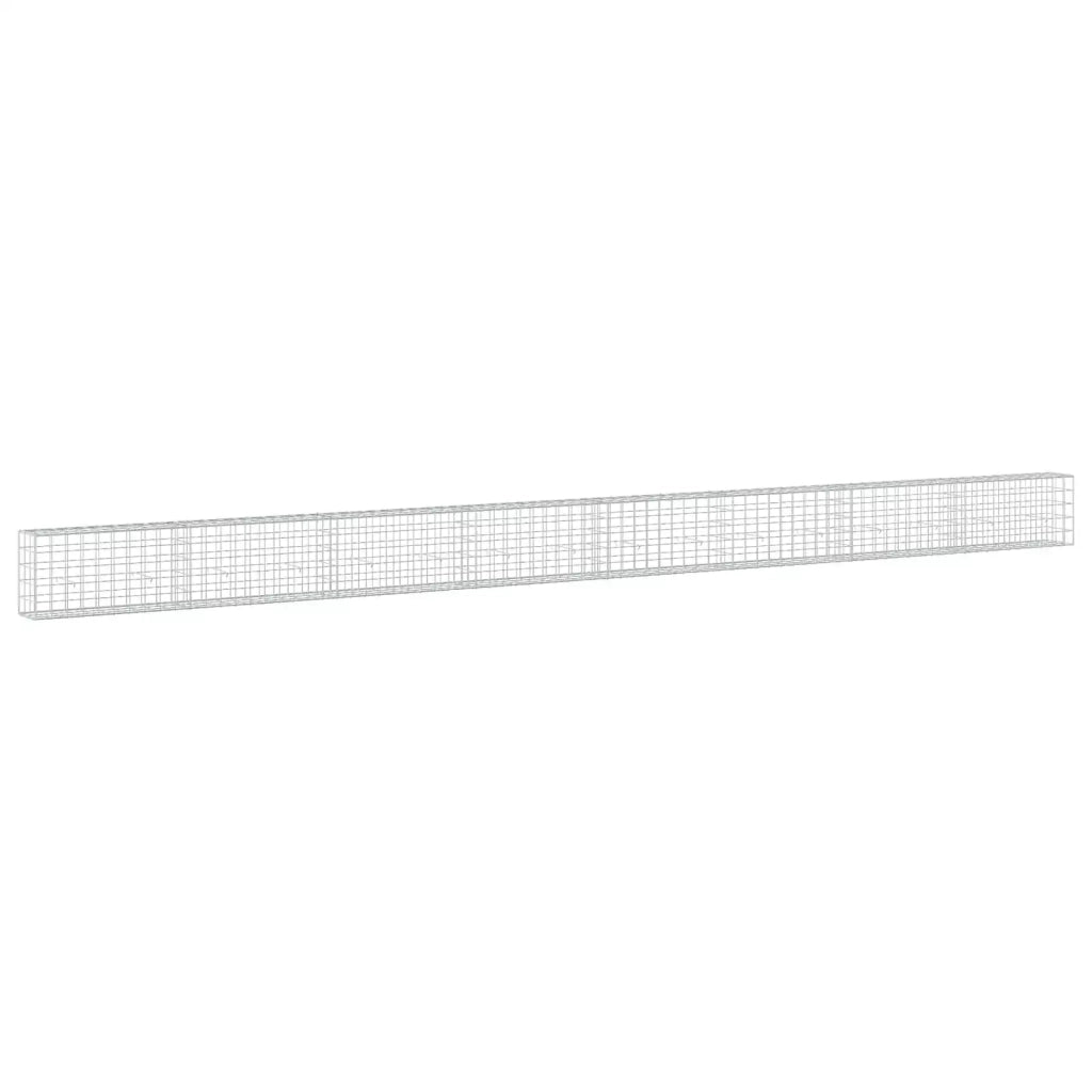 Gabione con Filo da 3,5 mm e Rete da 10x10 cm 800x30x50 cm 3463186