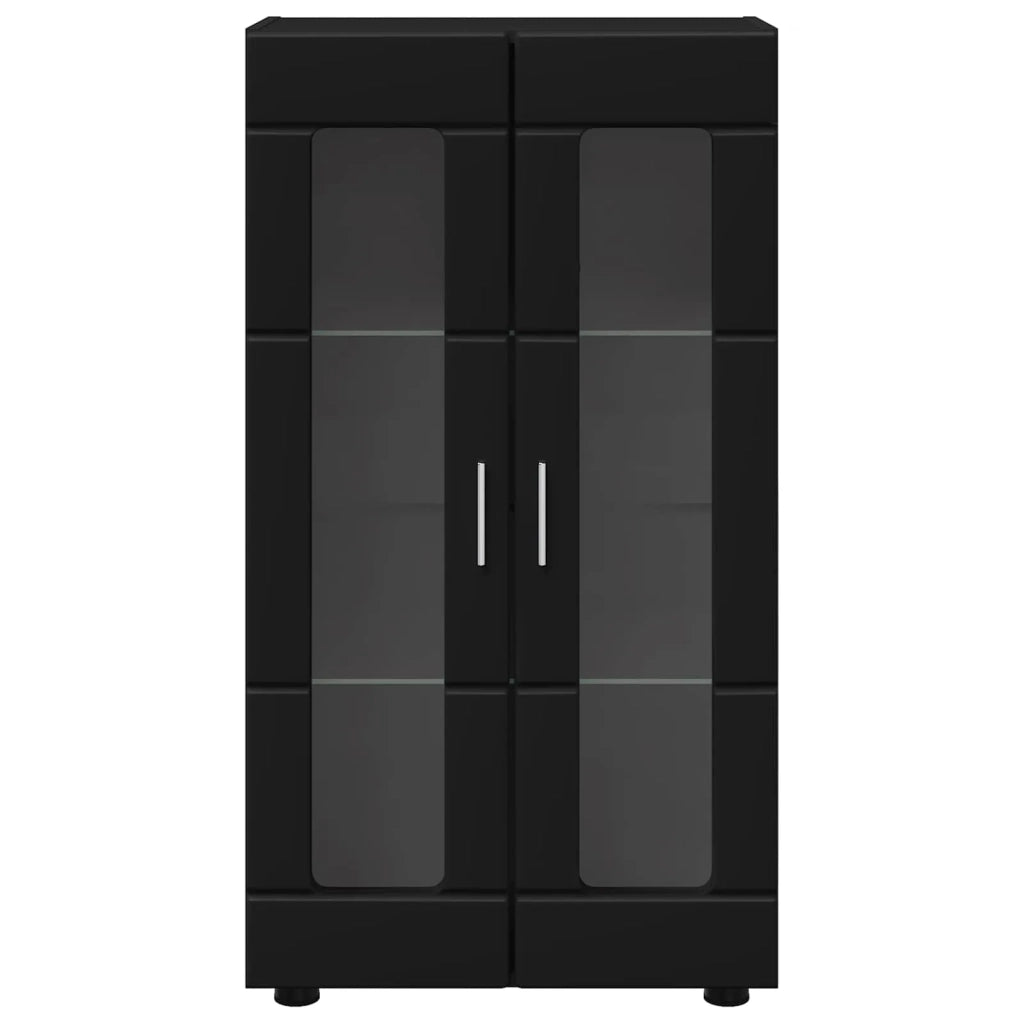 Credenza FLORIN Nero 55,5 x 29 x 100 cm Legno multistrato 880252