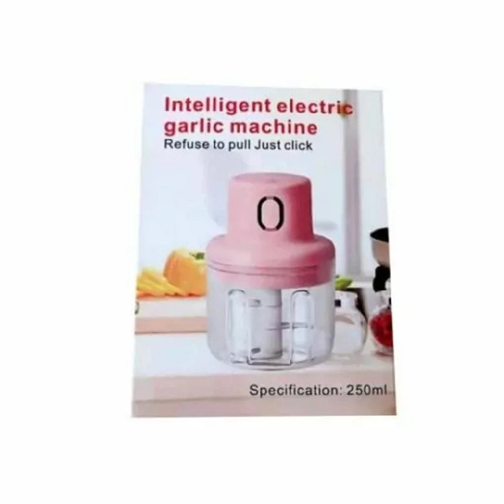 Trade Shop - Mini Frullatore Tritatutto Ricaricabile Usb Multifunzionale Alimenti Aglio Q-t36 -