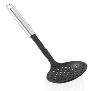 Trade Shop - Schiumarola Nylon Plastica Acciaio 11 X 6 X 33 Cm Impugnatura Ovale Strumento Cucina -