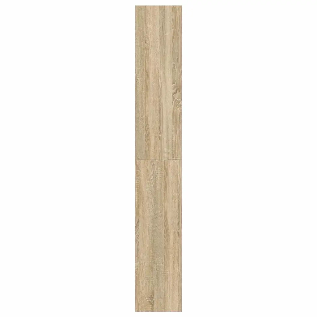 Armadio per Libri 6 livelli 100 x 30 x 198 cm Rovere Sonoma 3333926