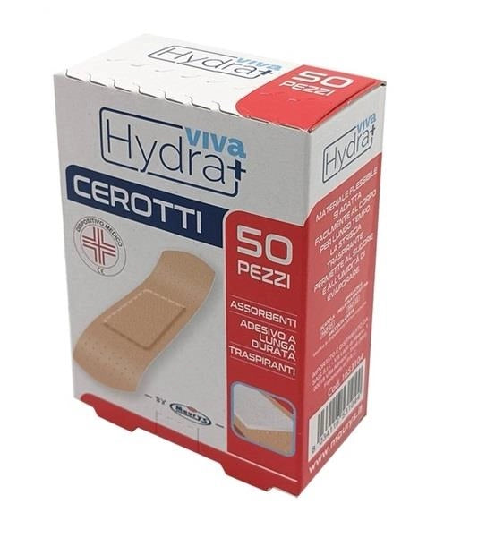 KIT SET 3 PZ HYDRA VIVA+ CEROTTI TRASPIRANTI A LUNGA DURATA IN CONFEZIONE