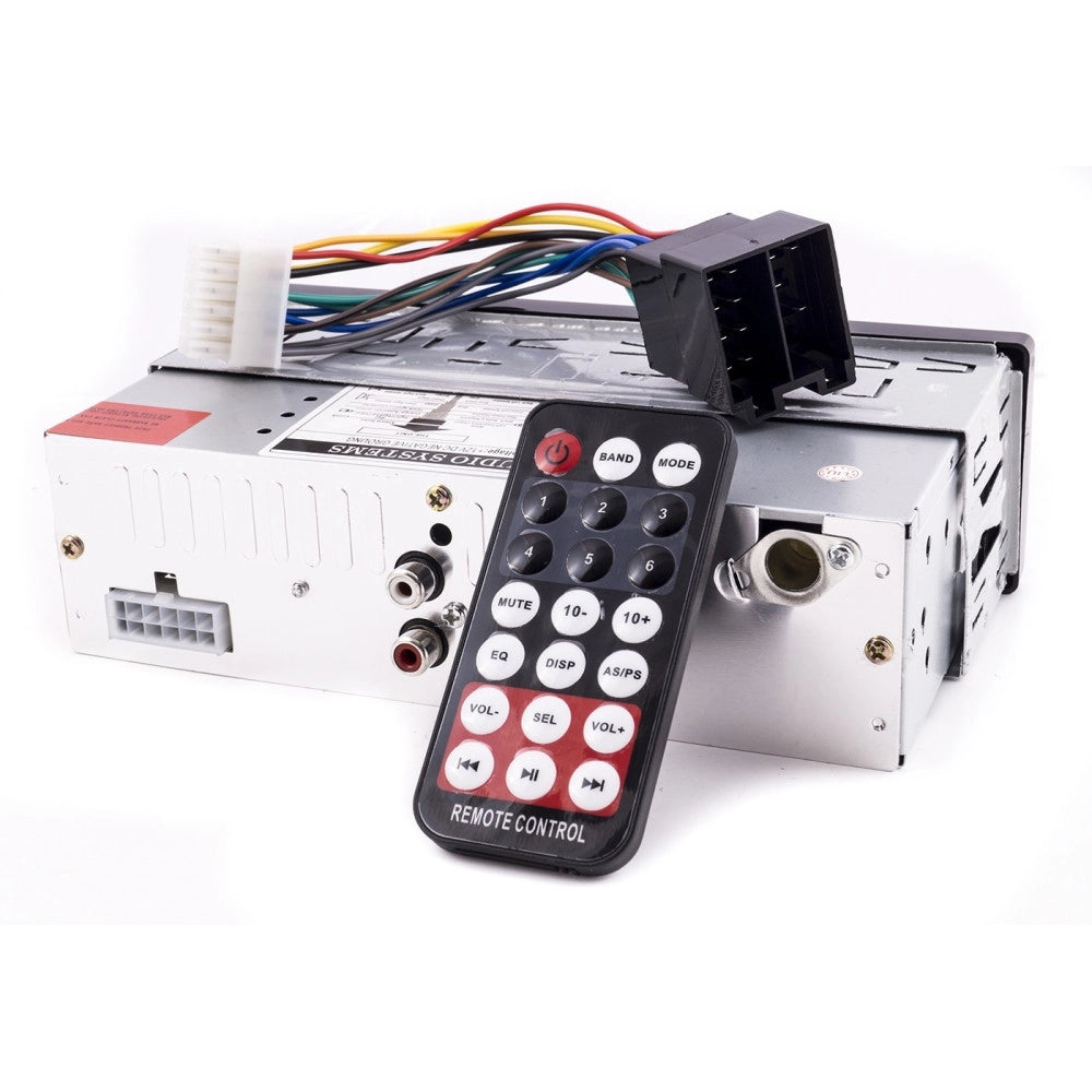 Trade Shop - Stereo Auto Bluetooth Autoradio Vivavoce Radio Fm Mp3 Usb Aux Sd Card 45w X 4 -