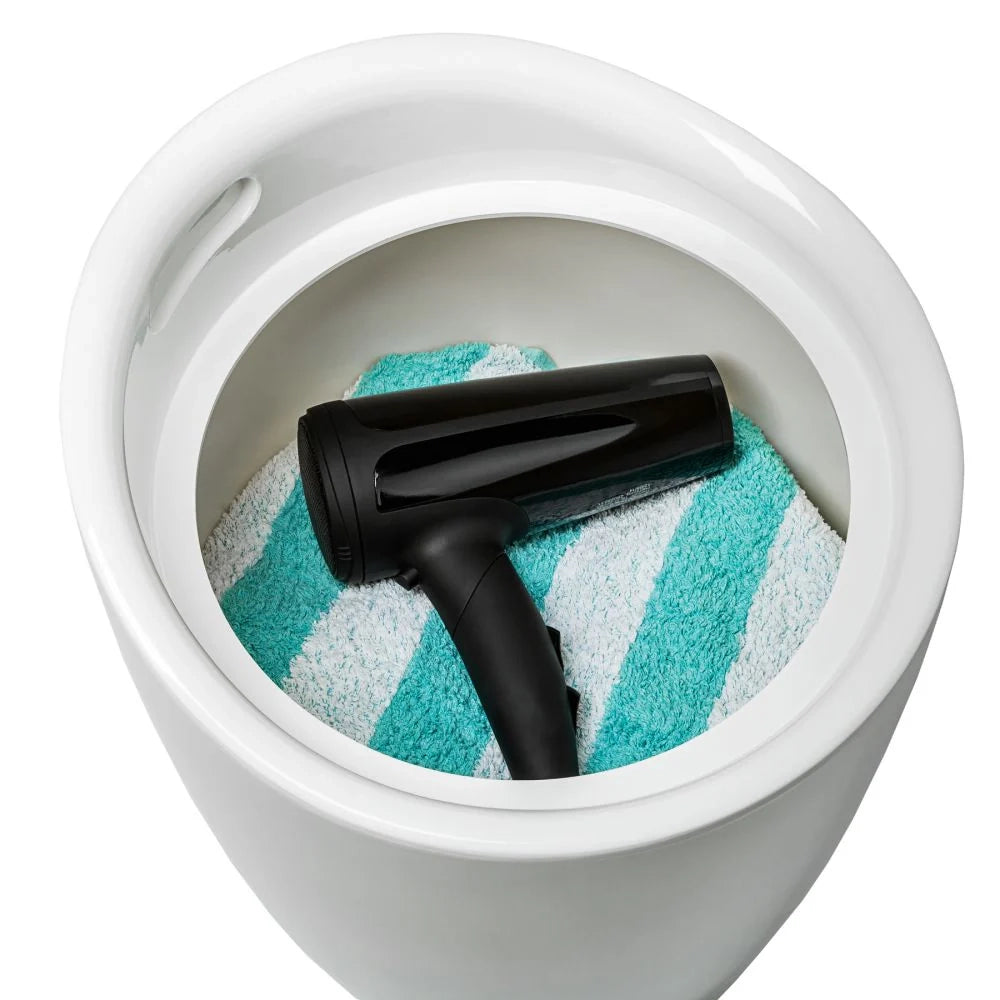 Sgabello contenitore bianco 1208022
