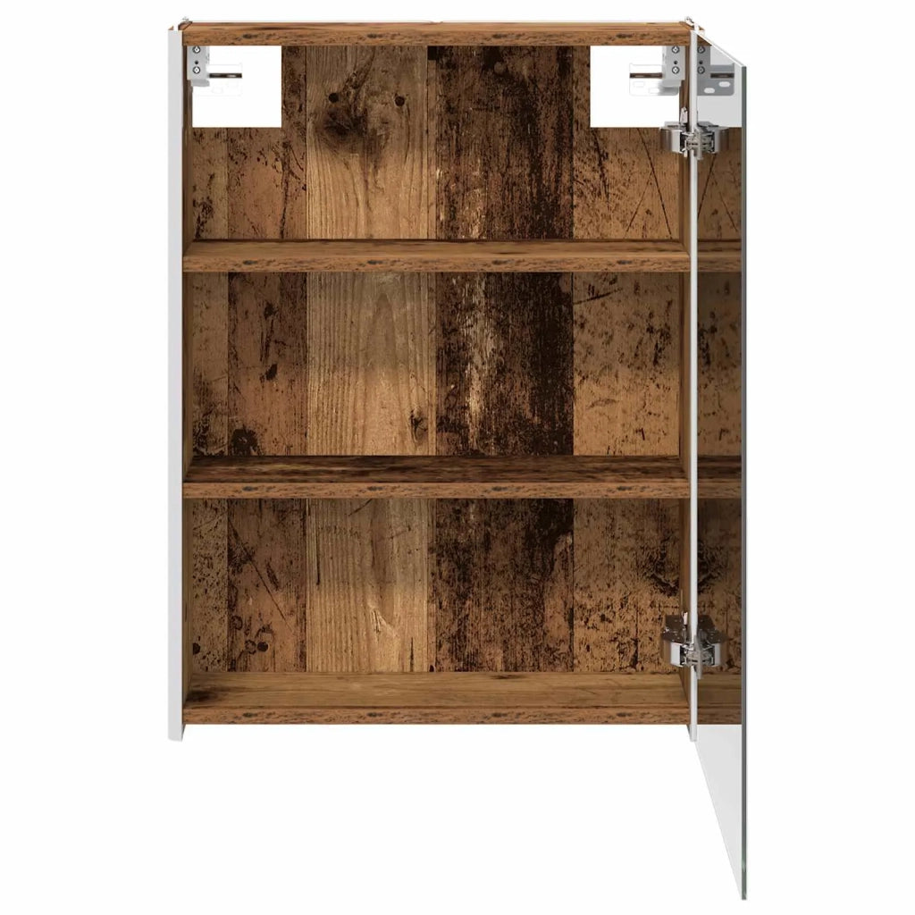 Mobiletto per specchio da bagno Legno vecchio