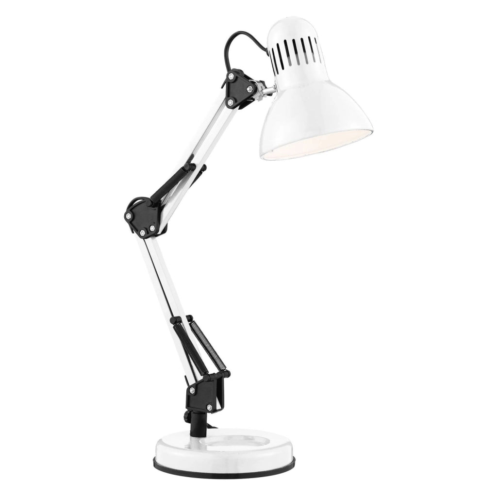 Lampada da tavolo da scrivania - Metallo bianco