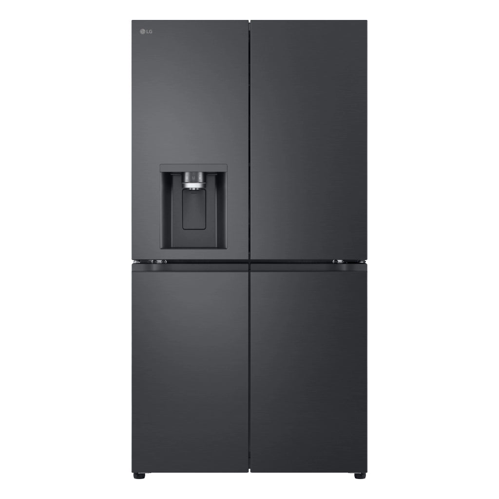 Lg gml960evbe frigorifero multidoor, classe e, 641l, wi-fi, drink dispenser, uvnano, metal fresh, total no frost, nero - 8806084583291