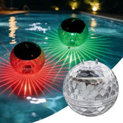 2 Pezzi di Lampade per Piscina a Sollevamento Solare con 7 Cambiamenti di Colore