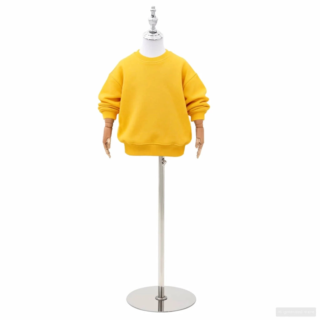 Manichino Regolabile 120-150 cm con Base Unisex PP Bianco 42041709