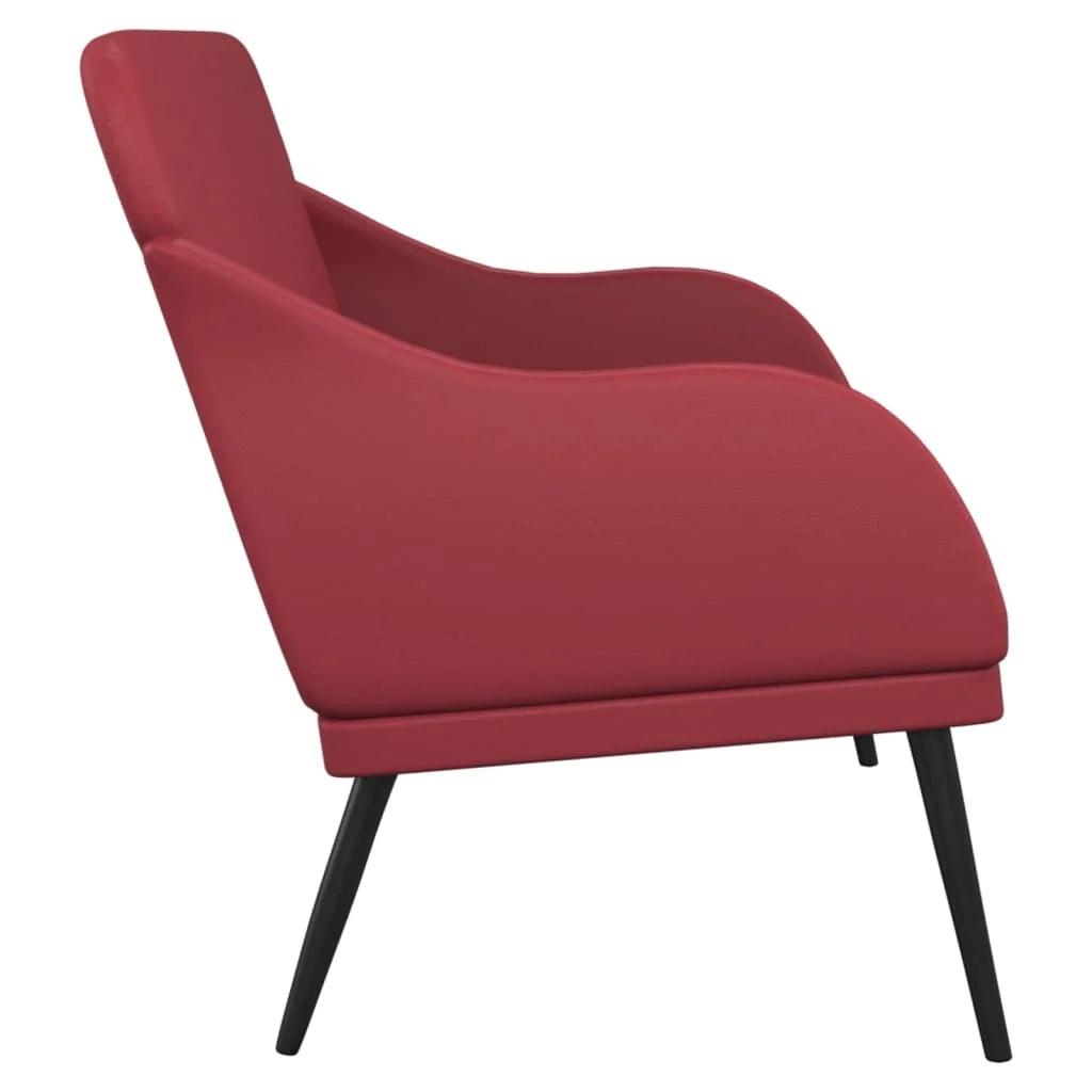 Panca/panca rosso bordeaux x 110 x 76 x 80 cm sintetica 02_0010707