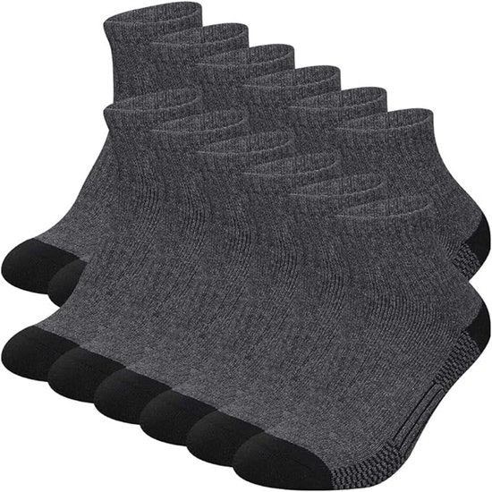 Sokker da ginnastica uomo 12 pezzi Sokker da ginnastica uomo Comfort Cushion Casual per la corsa in strada Dimensione