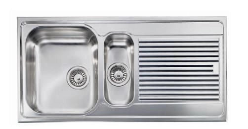 CM Zenith plus 100 x 50 2V Lavello ad incasso Rettangolare Acciaio inossidabile