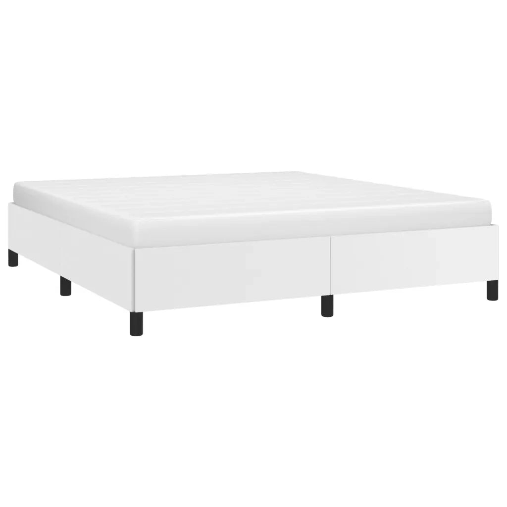 Giroletto-Struttura Letto Bianco 180x200 cm in Similpelle 233317