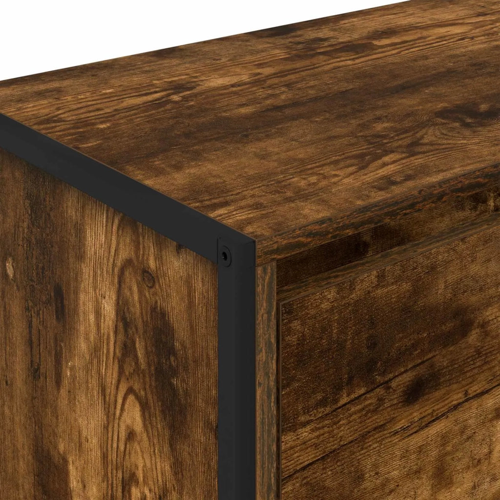 Mobile laterale Quercia Fumosa 96,5 x 30 x 75 cm 886608