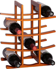Wijnrek Premium, Sostegno per Bottiglie, Supporto per Fiaschi di Vino