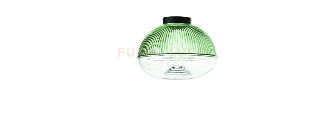 SOLO VETRO VERDE EKOS 3D.18CM H.12,26CM BASE ACQUISTABILE SEPARATAMENTE