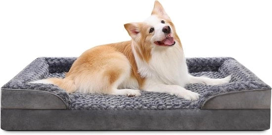 Letto per Cani di Grande Taglia con Copertura Rimovibile e Lavabile - Dimensione XL con Fondoscala Antiscivolo