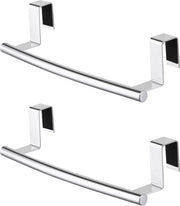 Porta asciugamani per cucina in acciaio inossidabile - 2 pezzi - Asciugamani appesi per porta
