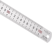Misuratore di Distanza in Acciaio Inossidabile 100 cm - Doppie Letture - Progettato con Stile Architettonico - Resistente alla Corrosione - Solido - Cassa di Misura - Righello