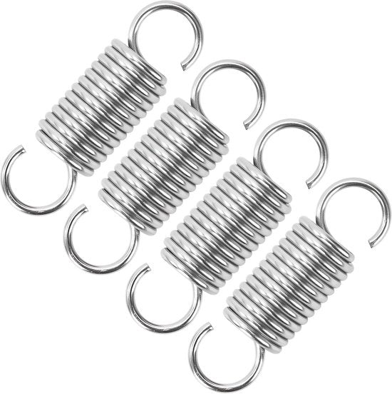 Trekveri 100 mm - Trekveri in acciaio inox duraturo - 4 pezzi