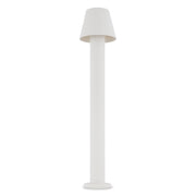 Lampada Da Terra Moderna Da Esterno Metallo Bianco Luce Led 5W Ip65