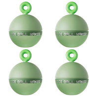 Forme per gelato in forma di pallina - 4 pezzi - 6,5 cm - Antiscivolo - Ideale per bevande - Facile da staccare - Silicone