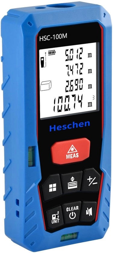 Misuratore Laser di Distanza Portatile fino a 100 m con Precisione