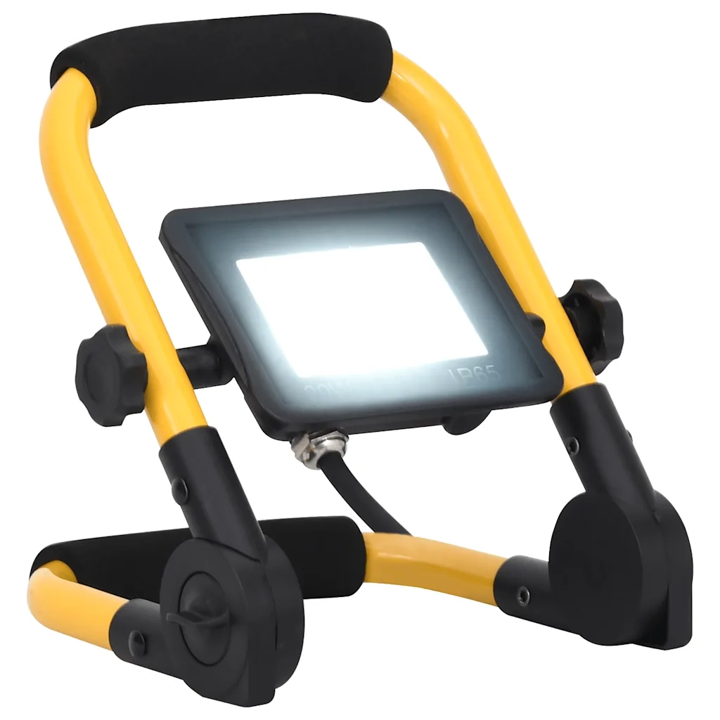 Faretto a LED con Maniglia 20 W Bianco Freddo cod mxl 72721