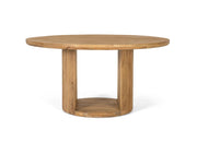 Tavolo in legno di mango con piano rotondo diametro 150 cm