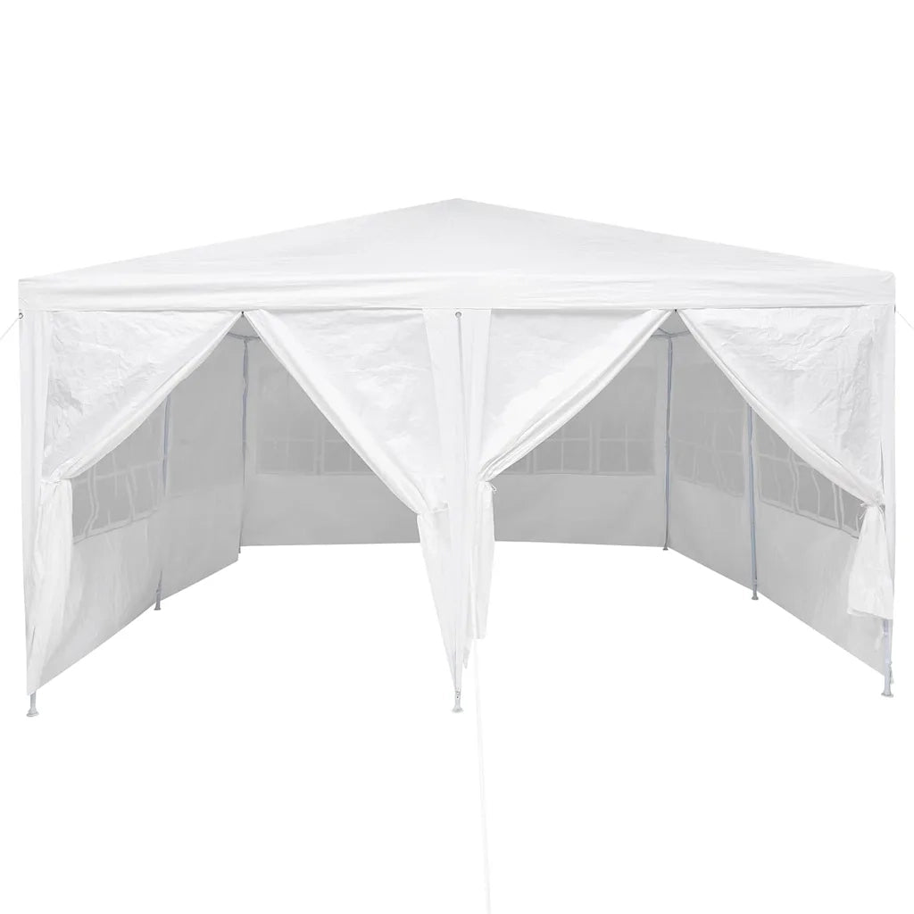Tenda Party Bianco 400 x 400 x 266 cm Polietilene 42003425