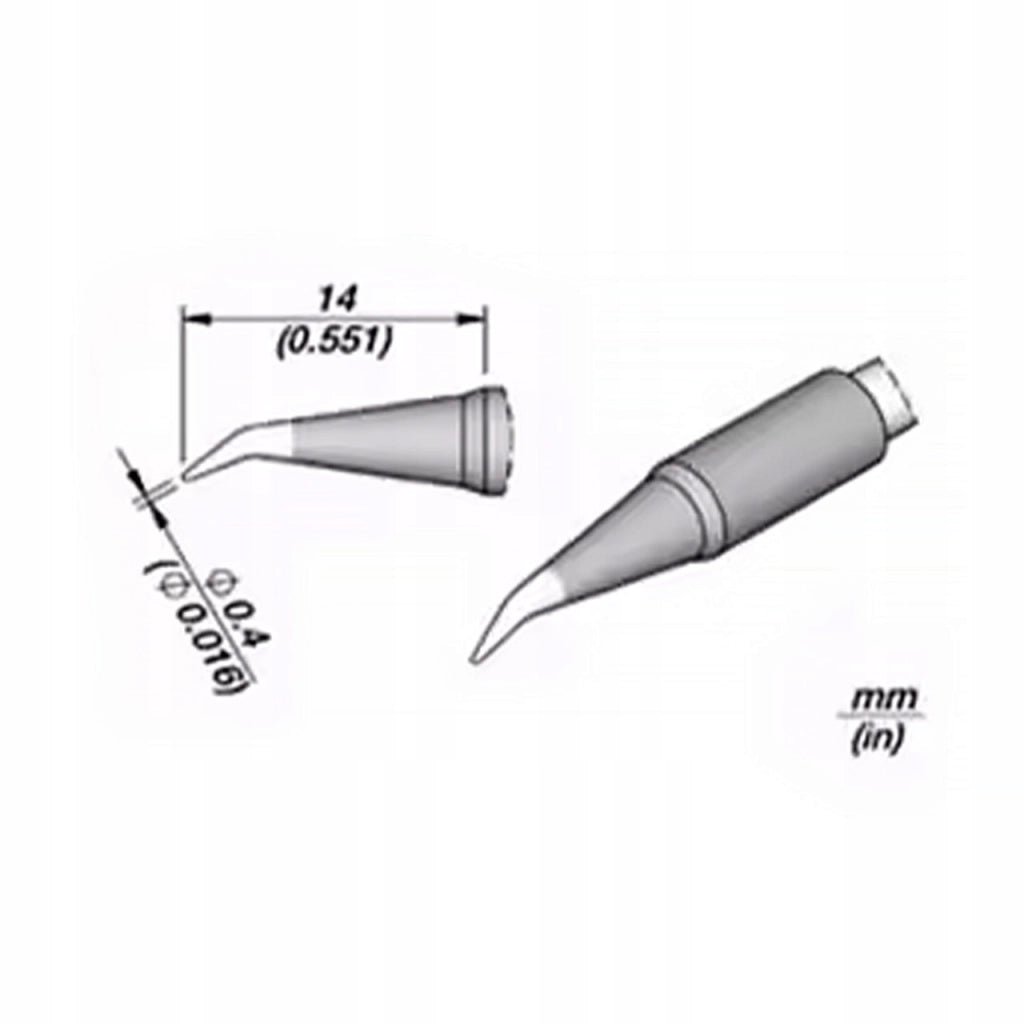 Punta di Saldatura C245-029 – Compatibile con Stazioni JBC, AIXUN, SUGON, YIHUA
