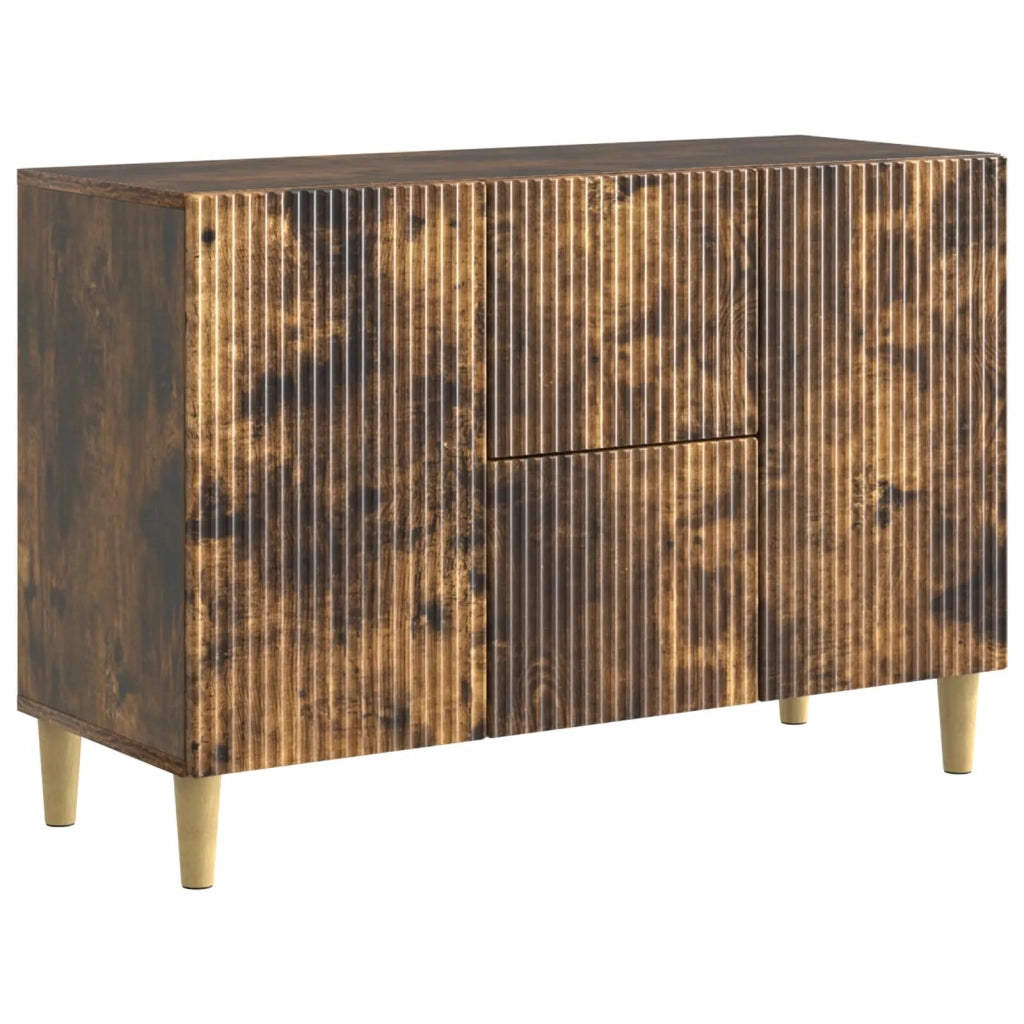 Credenza Rovere Fumo 89 x 34,5 x 60 cm Legno ingegnerizzato 894660