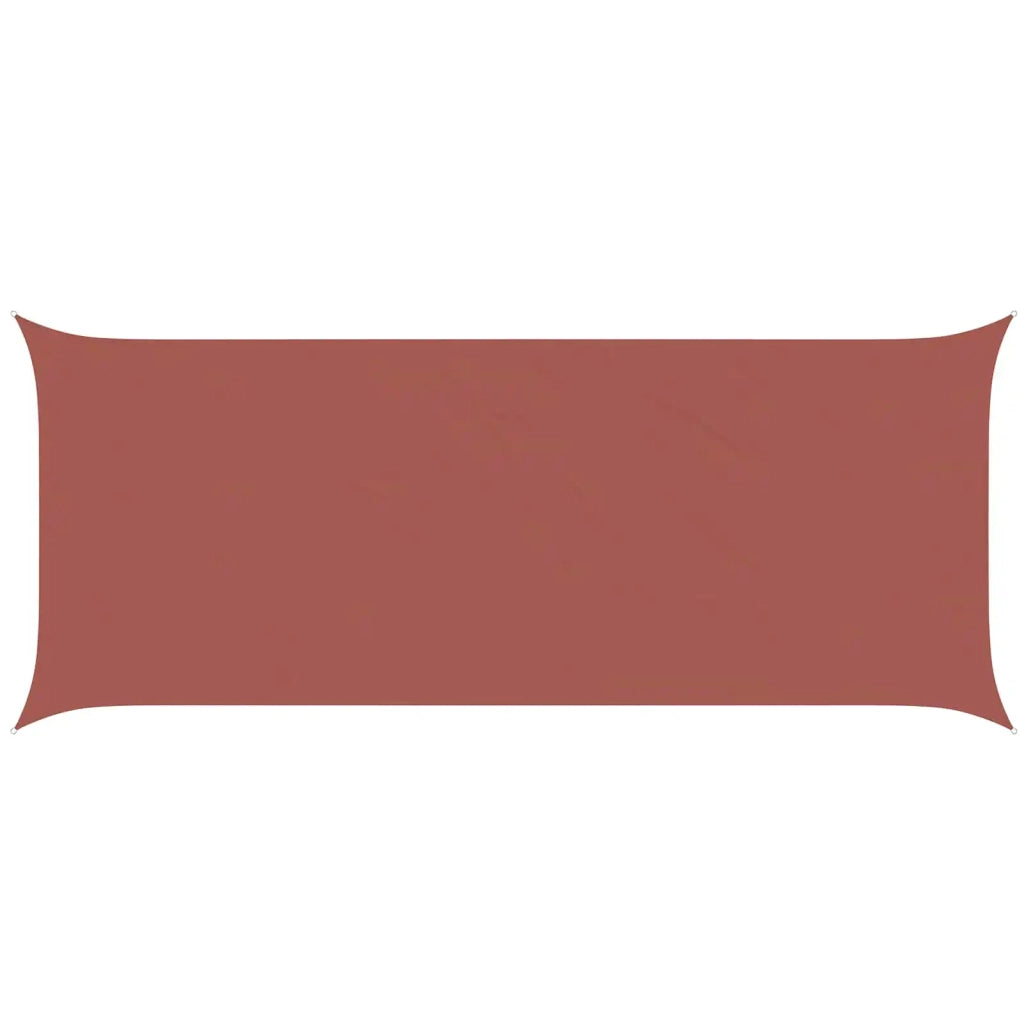 Vela da ombra solare Terracotta 6 x 2,5 m