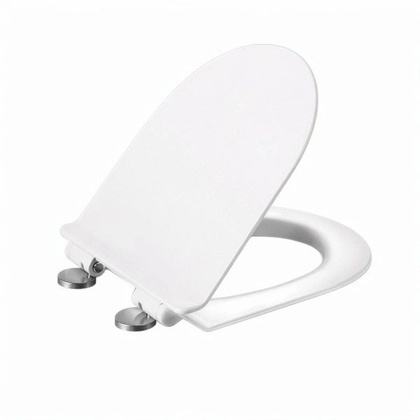 COPRIWATER TERMOINDURENTE CON SISTEMA SOFT CLOSE BIANCO OPACO SERIE NUBES - BIANCO OPACO - CHIUSURA RALLENTATA  - BAR