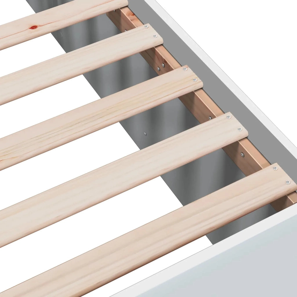 Struttura letto a pavimento Bianco 80 x 200 cm 3429533
