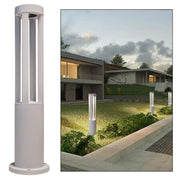 Lampione LED 12W esterno IP65 lampioncino luce giardino cortile viale 60cm 230V BIANCO 3000K