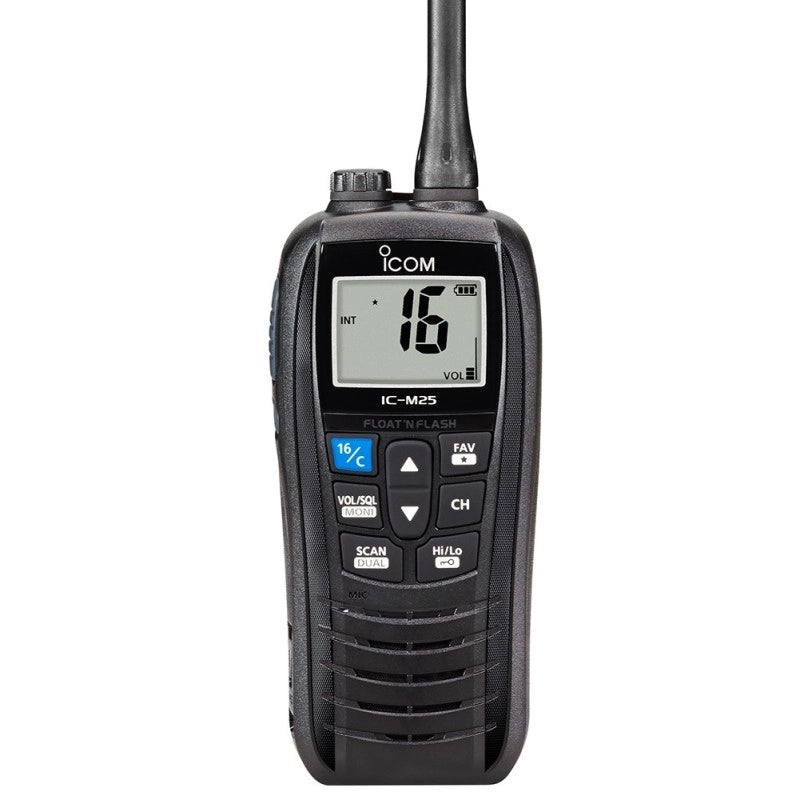 VHF IC-M25 EURO NERO "evo"