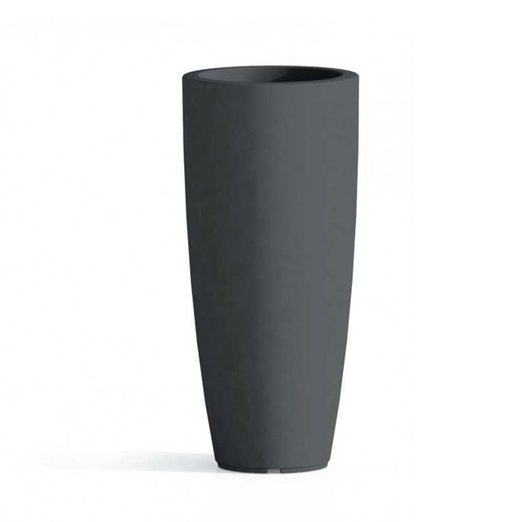 VASO TONDO 'STILO' Ã? cm 40xh.90 - 20 lt. antracite