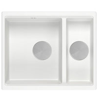 Lavello In Granito Logan 150 White Oro