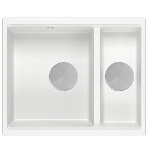 Lavello In Granito Logan 150 White Oro