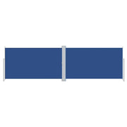 Tenda da Sole | Tenda parasole Laterale Retrattile Blu 180x600 cm
