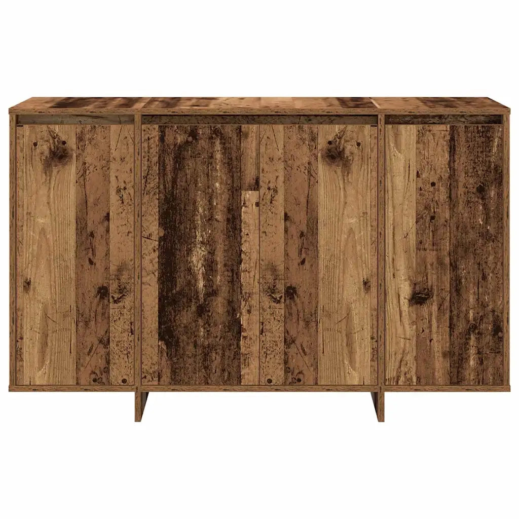 Credenza | Madia | Buffet da pranzo | Armadio da pranzo Legno vecchio 120 x 41 x 75 cm Legno multistrato
