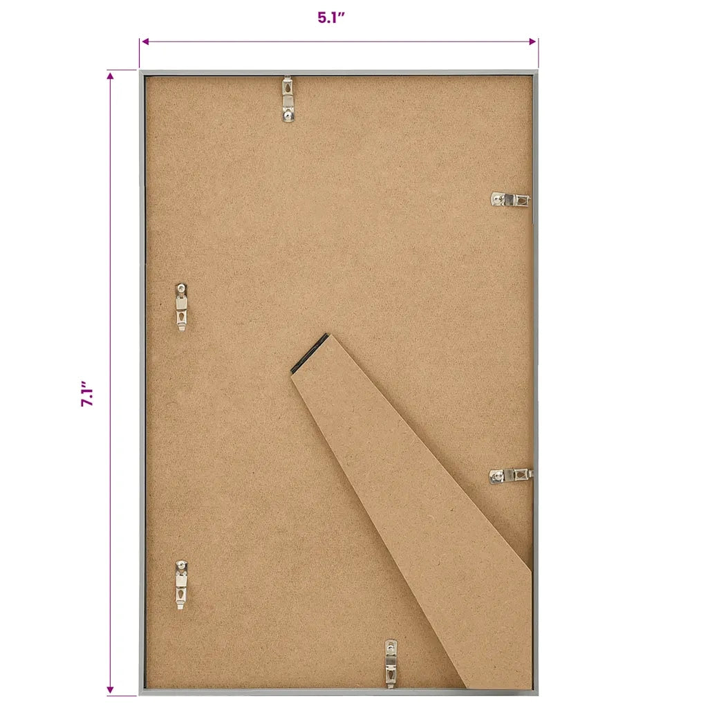 Cornici Foto Collage 3 pz per Tavolo Argento 13x18cm in MDF 332157