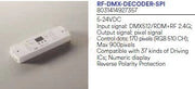 RF-DMX-DECODER-SPI DECODER DIGITALE 5-24VDC DMX512 + RF 2.4G